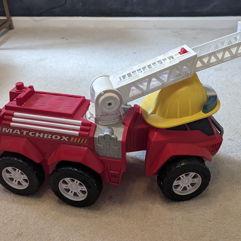 Matchbox firetruck